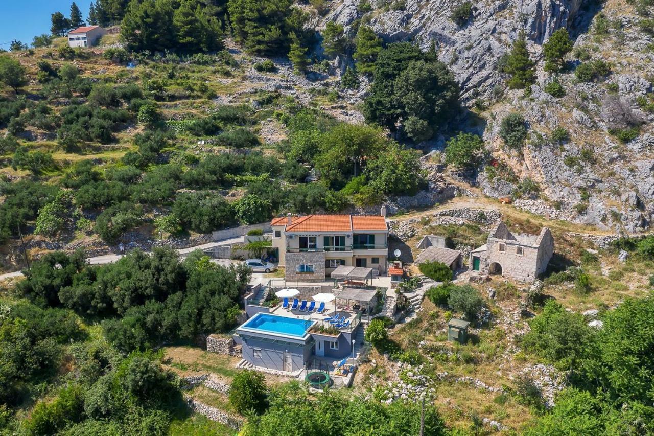 Villa Makar,Heated Pool,Gym,Grill,Seaview Makarska Buitenkant foto