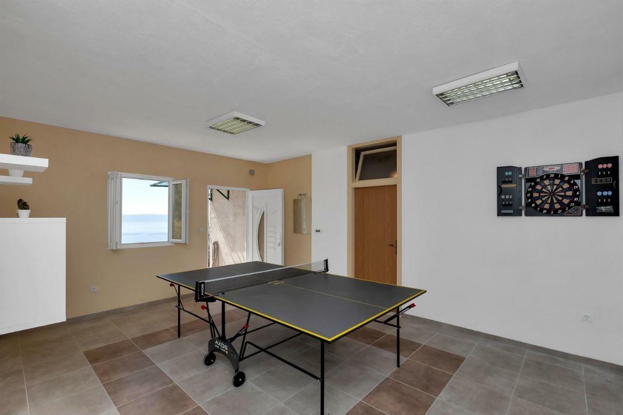 Villa Makar,Heated Pool,Gym,Grill,Seaview Makarska Buitenkant foto
