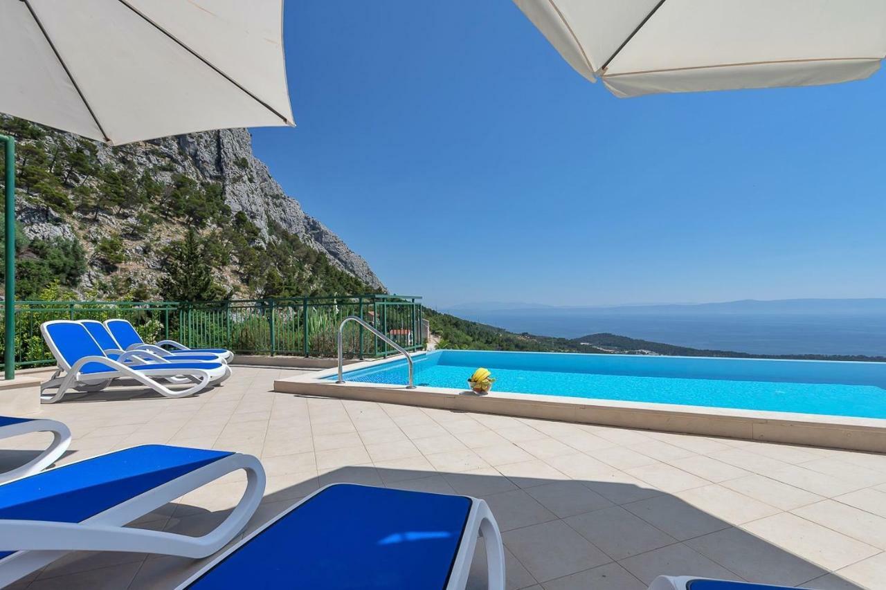 Villa Makar,Heated Pool,Gym,Grill,Seaview Makarska Buitenkant foto