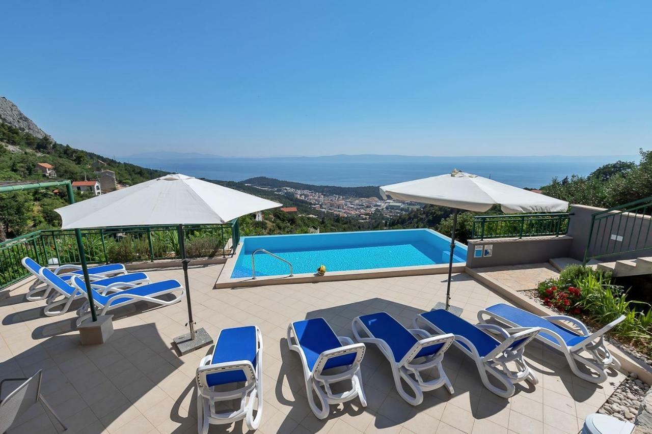 Villa Makar,Heated Pool,Gym,Grill,Seaview Makarska Buitenkant foto