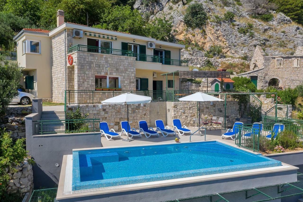 Villa Makar,Heated Pool,Gym,Grill,Seaview Makarska Buitenkant foto