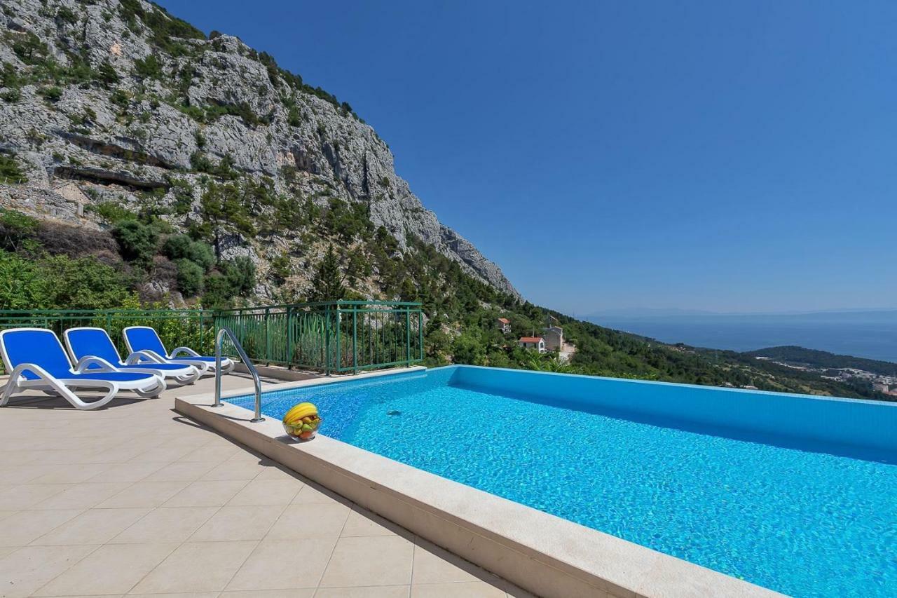 Villa Makar,Heated Pool,Gym,Grill,Seaview Makarska Buitenkant foto