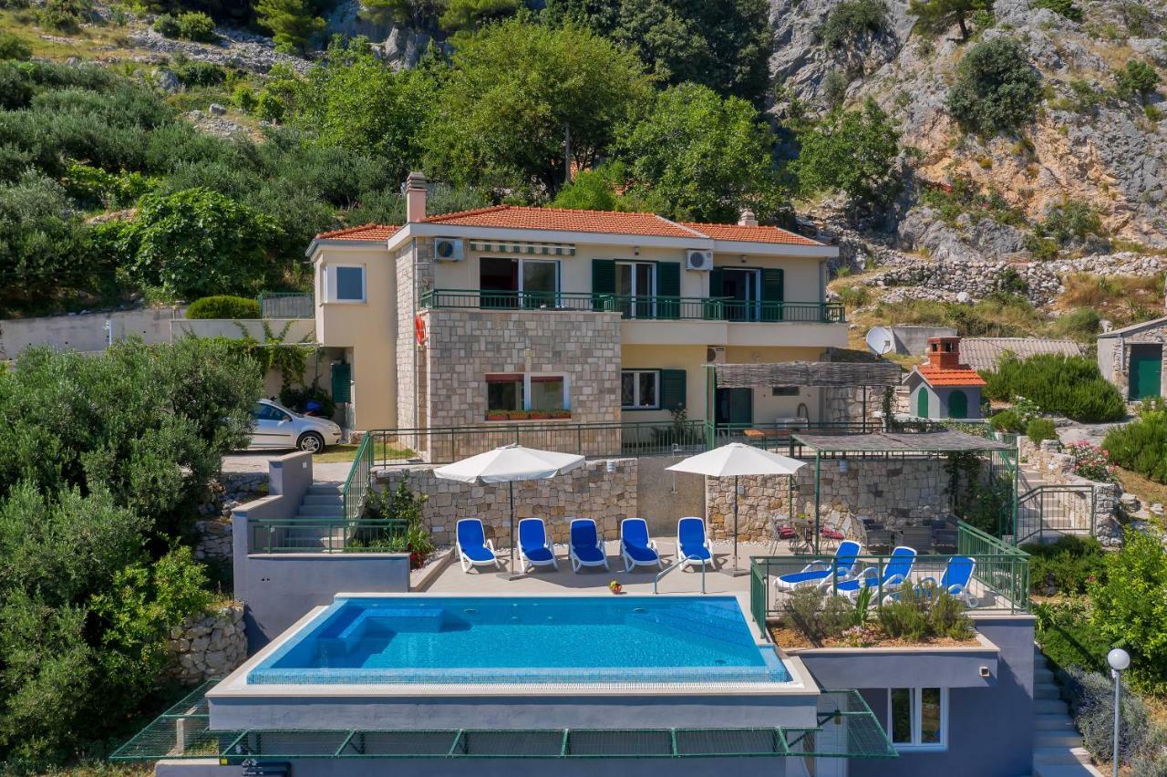 Villa Makar,Heated Pool,Gym,Grill,Seaview Makarska Buitenkant foto