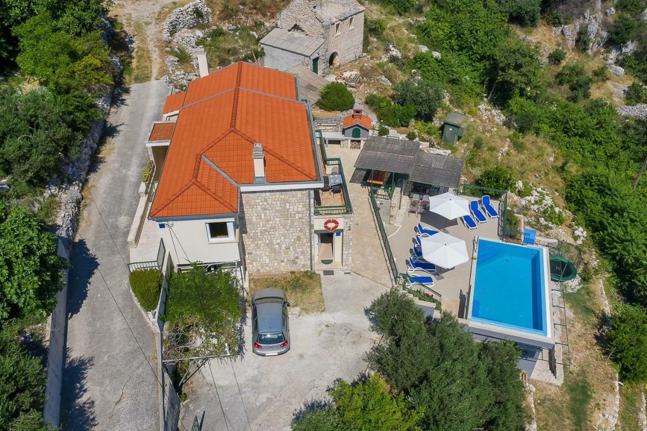 Villa Makar,Heated Pool,Gym,Grill,Seaview Makarska Buitenkant foto